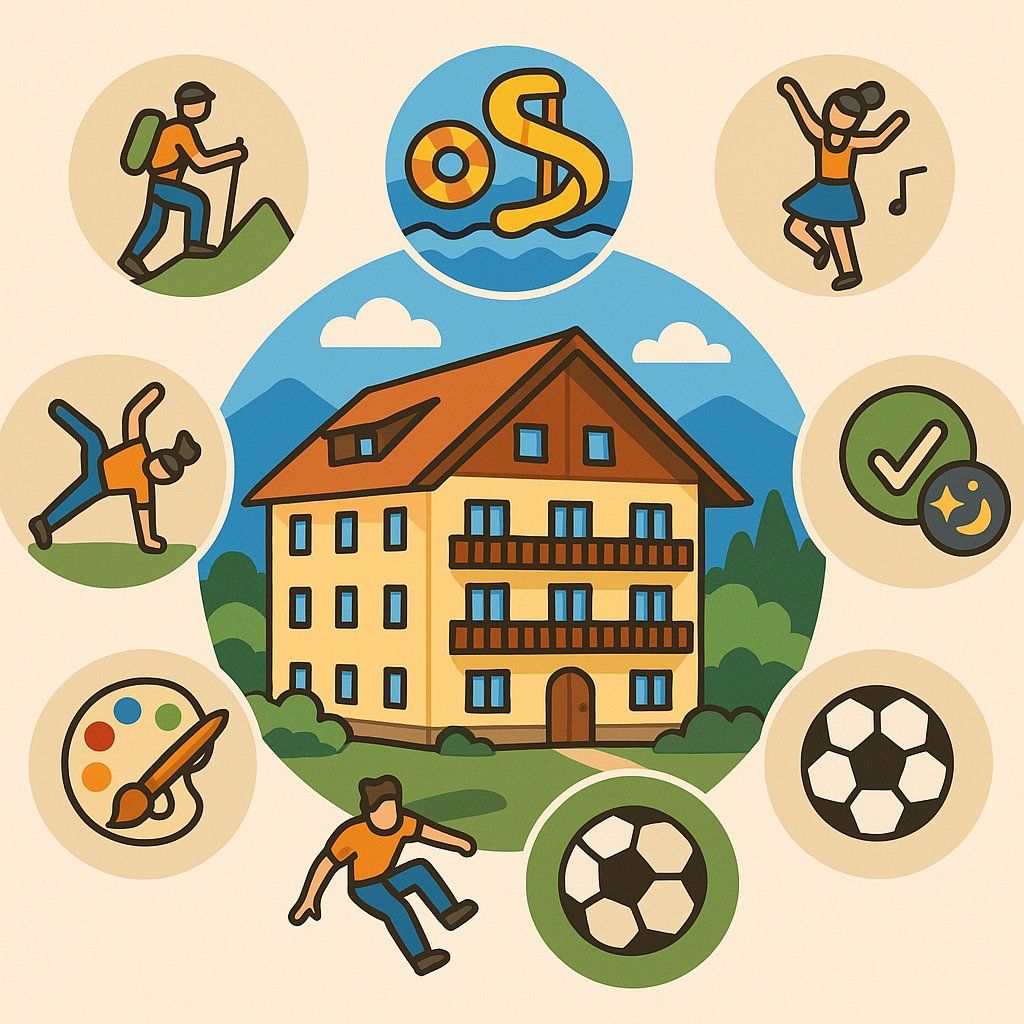 Ilustračný obrázok tábora